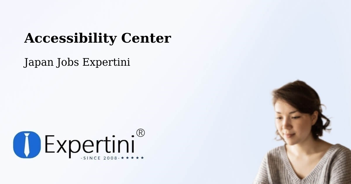 Accessibility Statement – Kanazawa - Japan Jobs Expertini