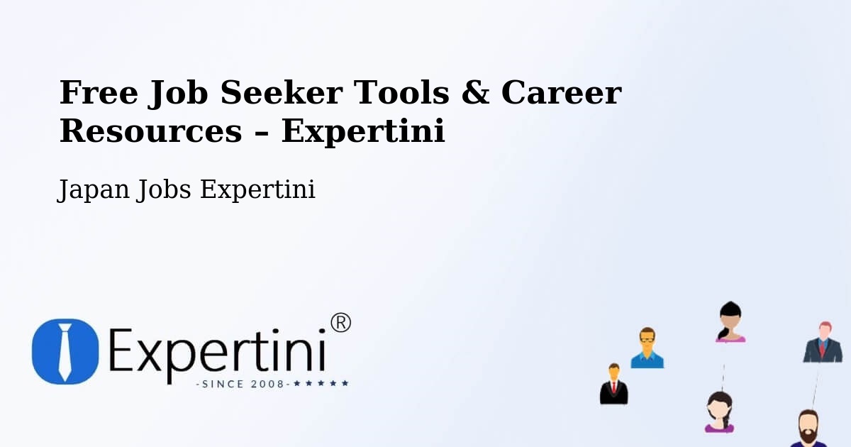 Free Job Seeker Tools & Career Resources – Kanazawa - Kanazawa, Japan Jobs Expertini