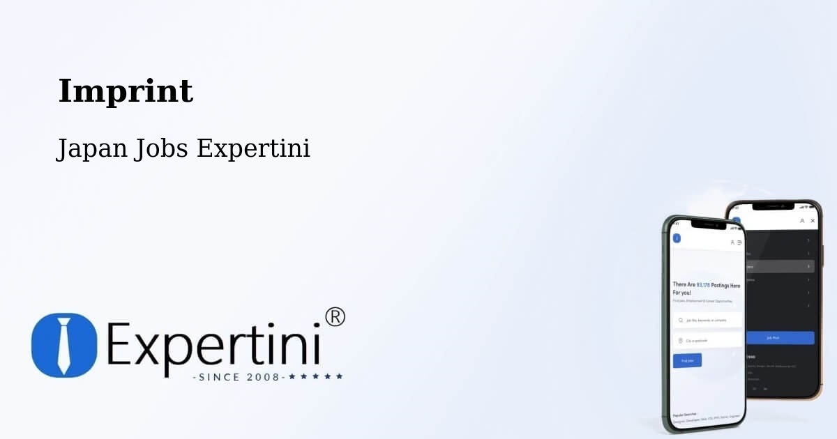 Imprint – Kanazawa - Japan Jobs Expertini
