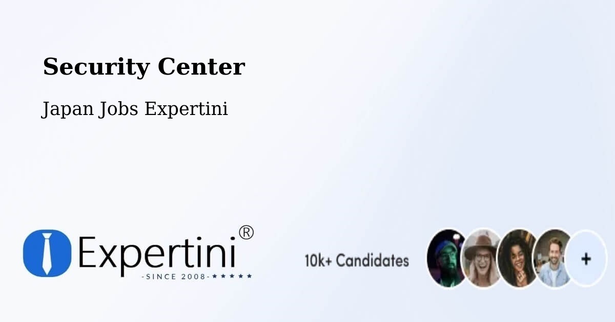 Security & Compliance – Kanazawa - Japan Jobs Expertini